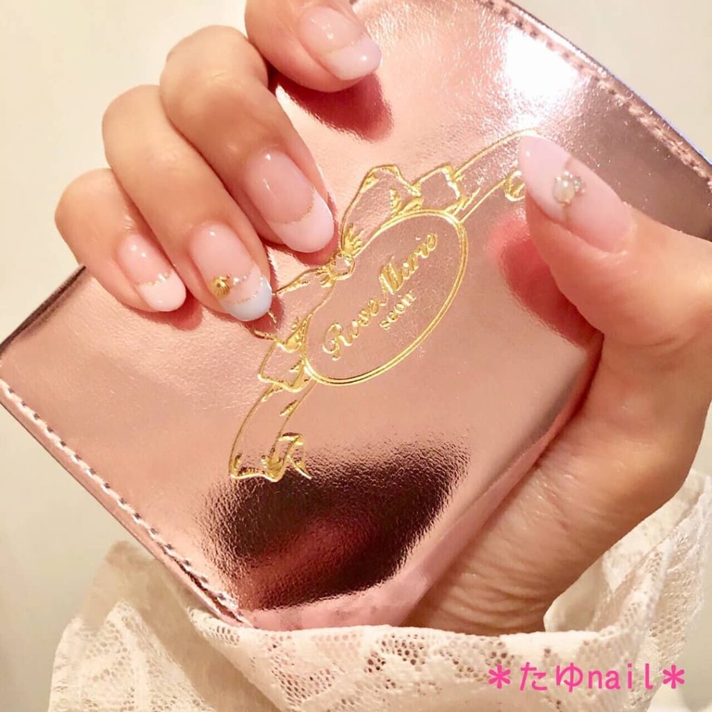 ダブルフレンチネイル