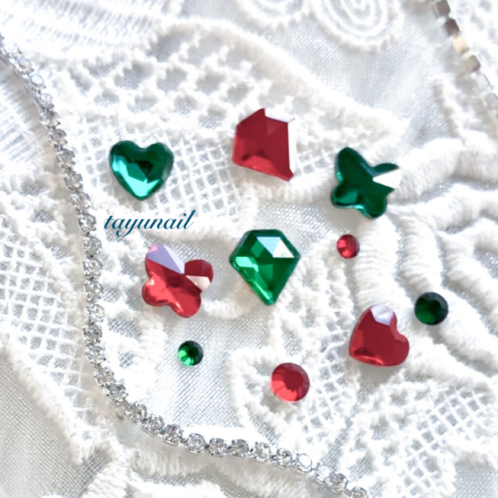 【新ネイルパーツ入荷しました♡】Christmasネイル/成人式ネイルにも*